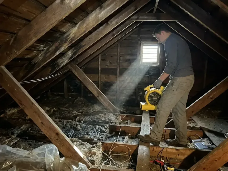 attic-water-damage-drying-proc-007 — frequently asked questions, Emergency Water Extraction & 24/7 Flood Response in Story C…